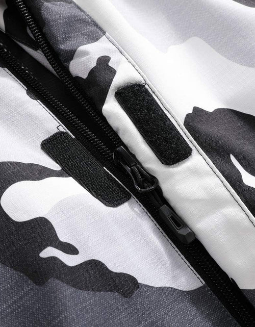 Load image into Gallery viewer, Men'S Lightweight Waterproof Hooded Rain Jacket Outdoor Raincoat Shell Jacket for Hiking Travel
